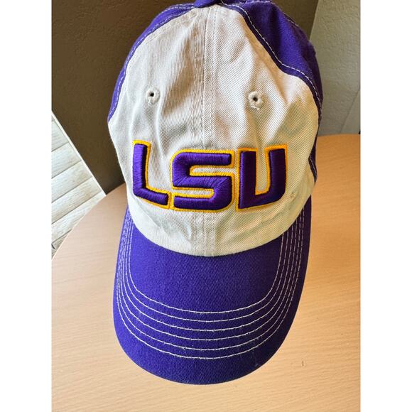 LSU Tigers NCAA Adjustable Cap – Purple & Gold – Embroidered Tiger Logo - Picture 5 of 8